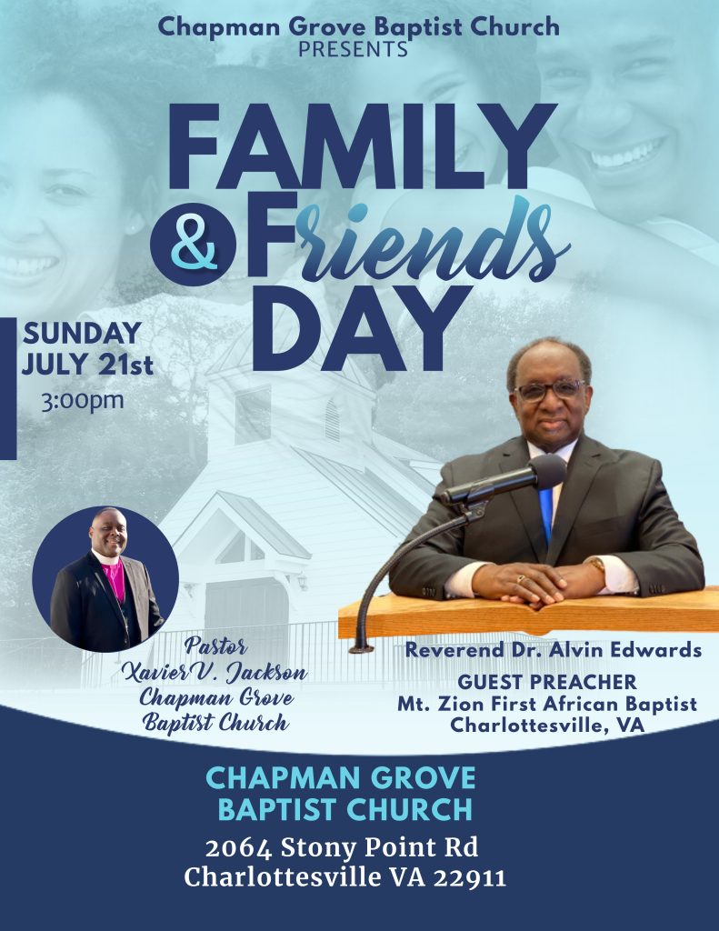 Chapman Grove Family Friends Day